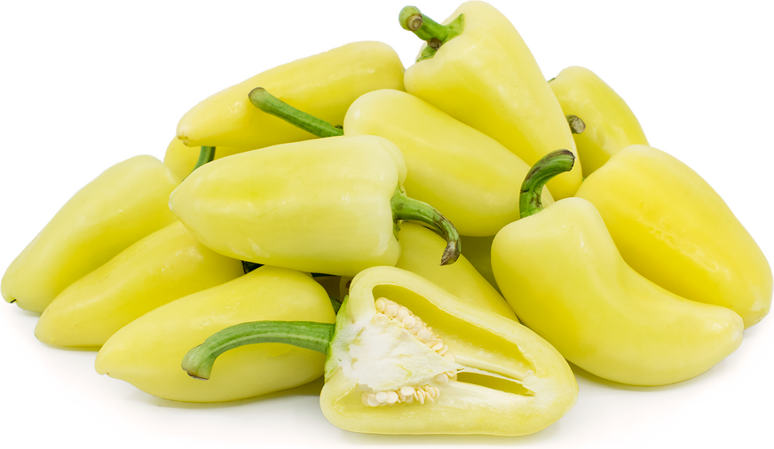 Yellow caribe chili pepper